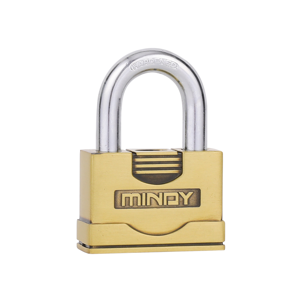 A6 MINDY户外庭院防水防锈防撬蛇形钥匙合金挂锁